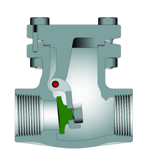 ASTM A351 CF3M Check Valve, ASME B16.34, 1/4-2IN, CL200-600