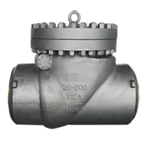 ASTM A217 C12A Swing Check Valve, BS 1868, 600 LB, 28 Inch