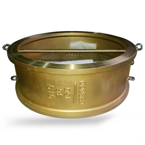 Dual Plate Check Valve, ASTM B148 C95800, 36 Inch, 150 LB