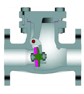 ASTM A351 CF8M Swing Check Valve, ASME B16.34, 1/2-8 Inch