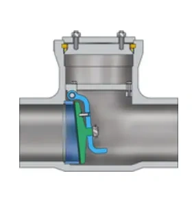 ASTM A216 WCB Pressure Seal Swing Check Valve,  ASME B16.34