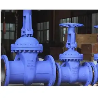 DIN 3352-F7 Gate Valve, ASTM A216 WCB, DN600, 24 Inch, PN40