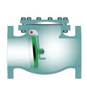 ASTM A351 CF8M Flanged Check Valve, 1/2-24IN, Class 150-600