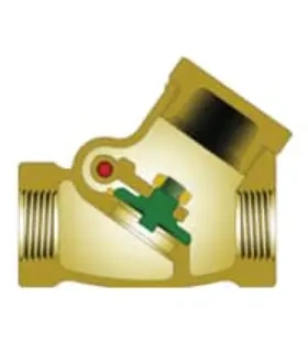 Bronze Y-Pattern Swing Check Valve, 1/4-3IN, Class 200-300