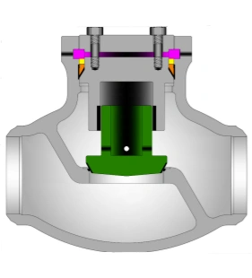 Carbon Steel Lift Check Valve, ASME B16.34, 3-12 Inch