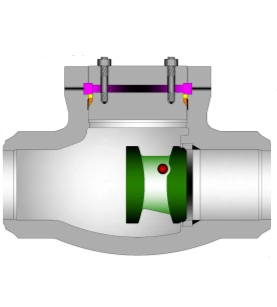 ASTM A217 WC6, WC9, C12A Tilting Disc Check Valve, 2-24 Inch
