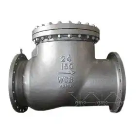 ASTM A216 WCB Swing Check Valve, BS 1868, 24 Inch, 150 LB