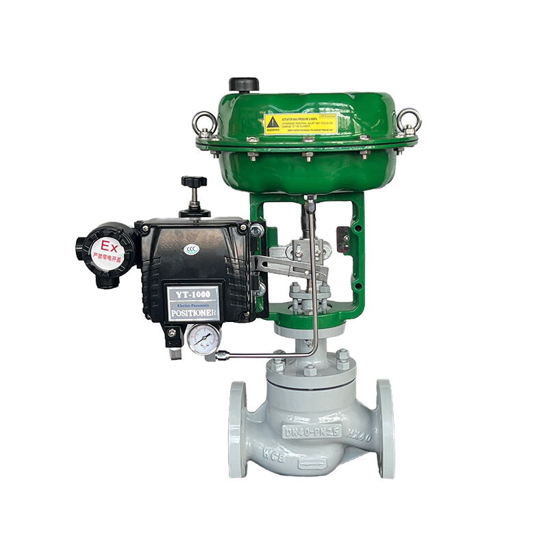 Diaphragm Pneumatic Globe Control Valve, WCB, 1-1/2 Inch, RF