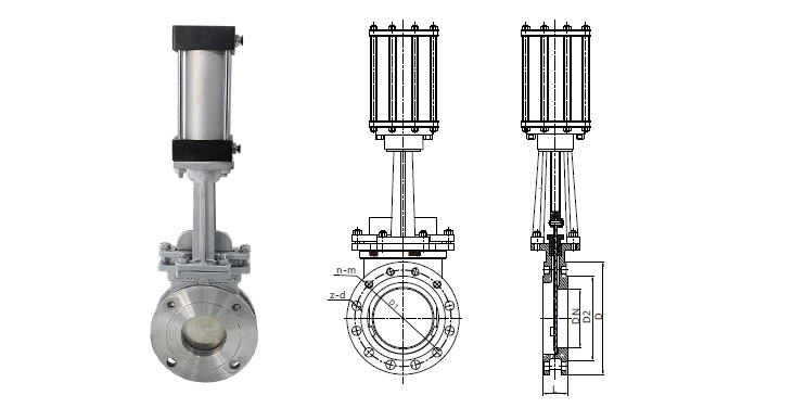 Knife Gate Control Valve