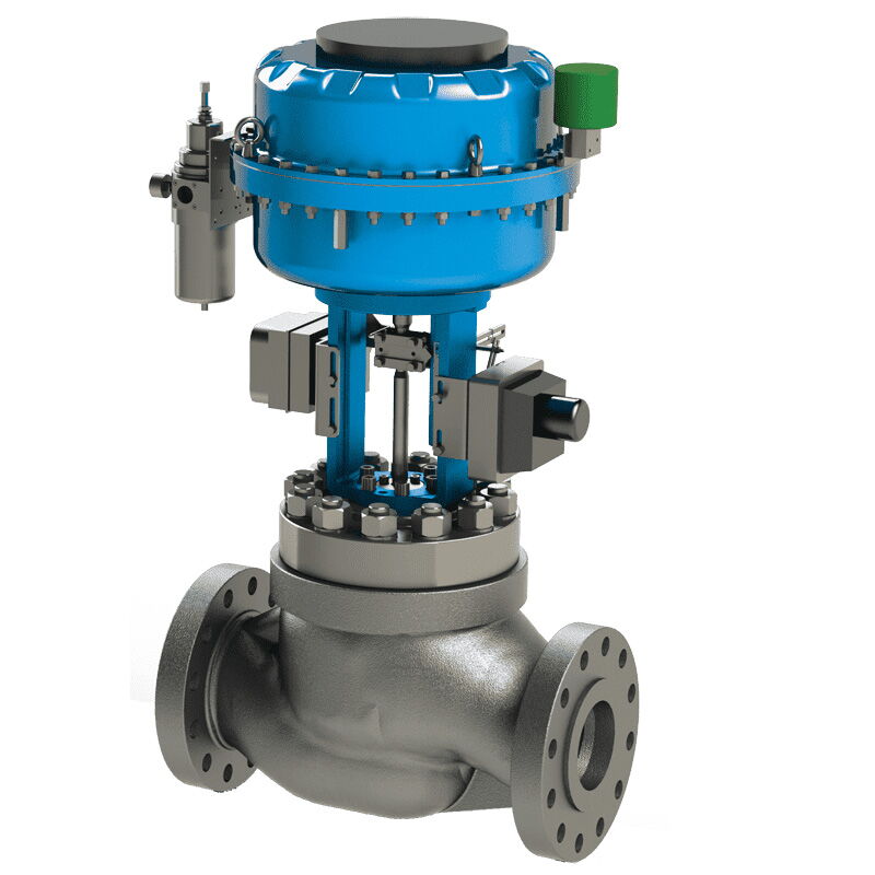 Pneumatic Single Acting Diaphragm Control Valves, 1-12 Inch