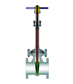Cast Cryogenic Gate Valve, ASTM A351 CF8M, ASME B16.34