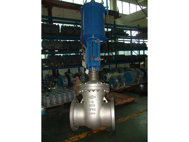 Válvula de compuerta criogénica