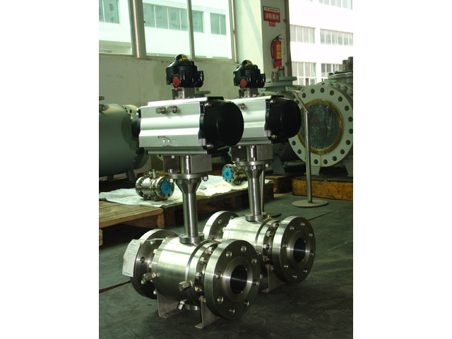 Válvula de bola criogénica