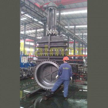 API 600 Wedge Gate Valve, ASTM A216 WCB, 48 Inch, Class 150