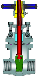 API 603 Corrosion Resistant Gate Valve, 1/4-2 IN, CL200-600