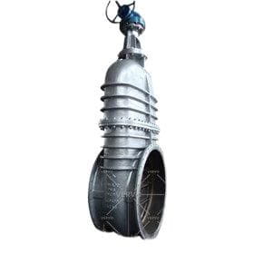 Válvula de compuerta API 6D, ASTM A216 WCB, 56 pulgadas, 150 LB, RF