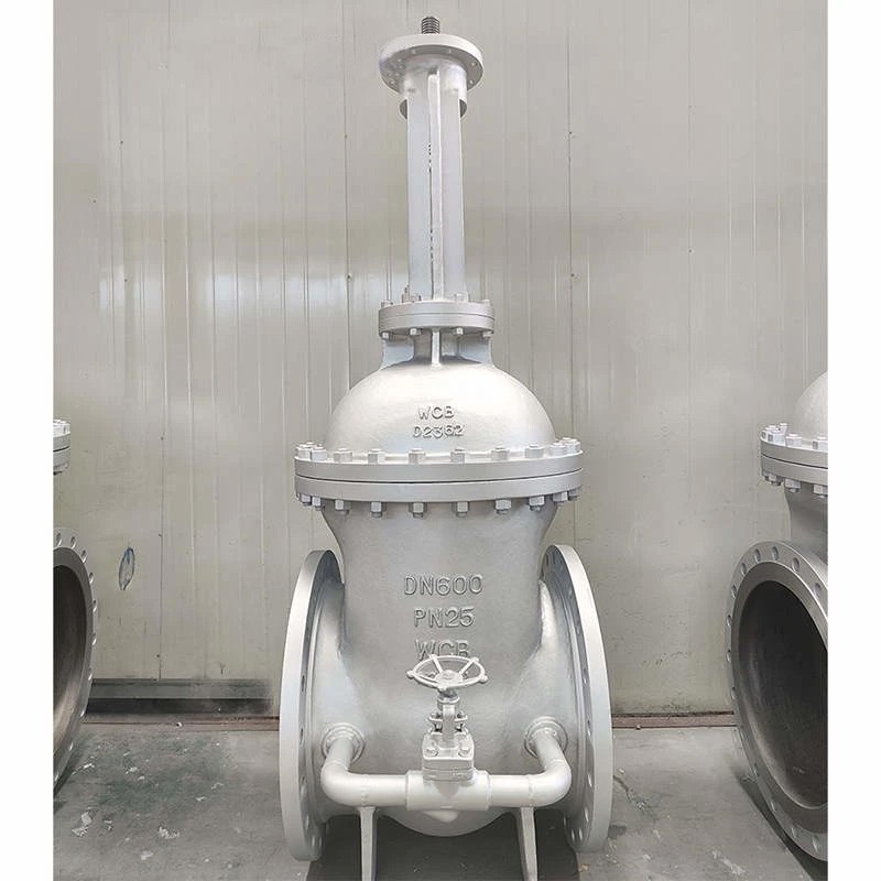 ASTM A216 WCB Gate Valve, EN 1984, DIN 3352, DN600, PN25, RF
