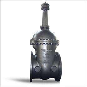 ASTM A352 LCB Gate Valve, DIN 3352, DN1000, PN25, Flange End