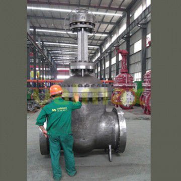 Bolted Bonnet Gate Valve, ASTM A216 WCB, 600 LB, 30 Inch, RF
