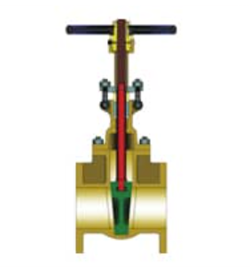 Bronze Flanged Gate Valve, MSS SP-80, 4-12IN, Class 150LB