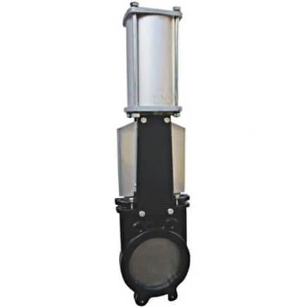 Válvula de guillotina GG40, PN10, 150 LB, hierro dúctil