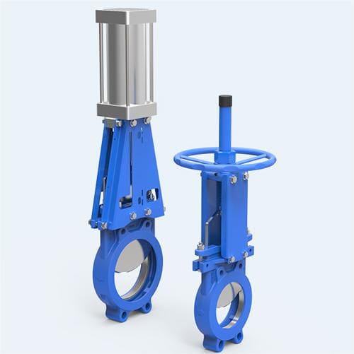 MSS SP-81 Knife Gate Valve, ASTM A351 CF3M, 150 LB, 40 Inch