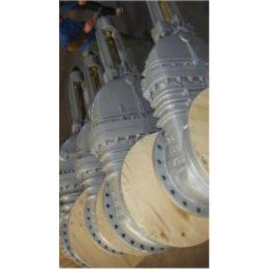 OS & Y Gate Valve, ASTM A216 WCB, 24 Inch, Class 150 LB, RTJ