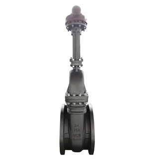API 600 Gate Valve, ASTM A216 WCB, 24 Inch, Class 150 LB, RF