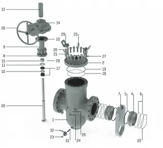 Parallel Slide Gate Valve