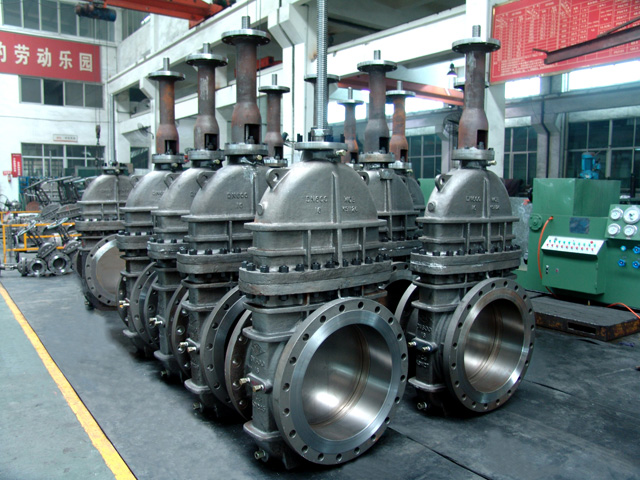 Válvula de compuerta de losa