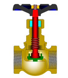 ASTM B62 Globe Valve, MSS SP-80, 1/4-3 Inch, Class 125