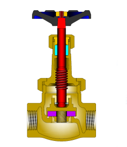 Bronze Union Bonnet Globe Valve, ASTM B62, 1/4-3IN, 150LB