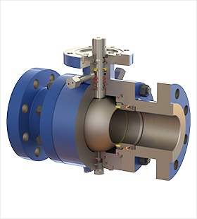 Subsea Ball Valve, 1-12 Inch, Trunnion, Floating