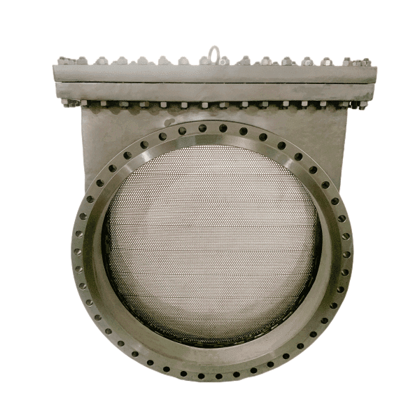 Filtro de cesta ASME B16.34, ASTM A351 CF3M, 30 pulgadas, 150 lb