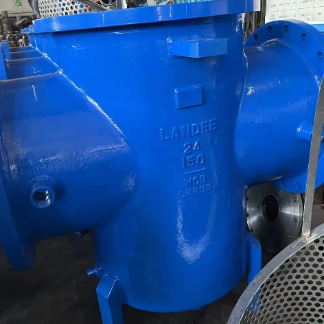 مرشح سلة 24 بوصة، DN600، CL150، PN20، ASTM A216 WCB