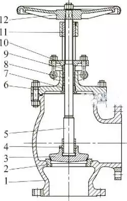Angle globe valves
