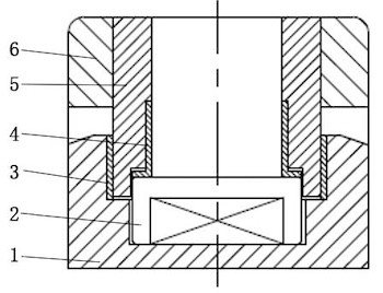 the valve stem bearing the valve stem bearing
