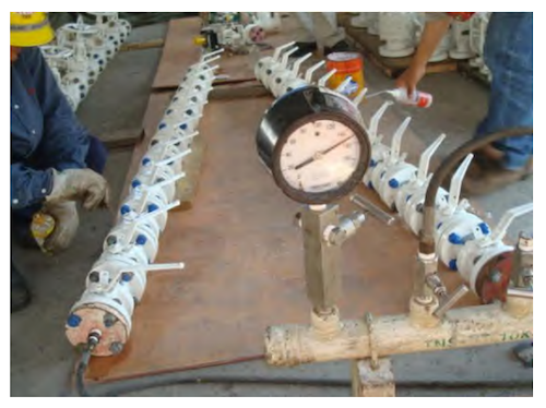 Photos of valve airtight construction