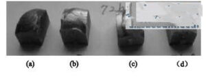 The sealing surface treated by different grinding processes The sealing surface treated by different grinding processes