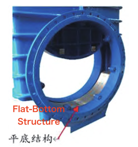 Flat-bottom structure Flat-bottom structure