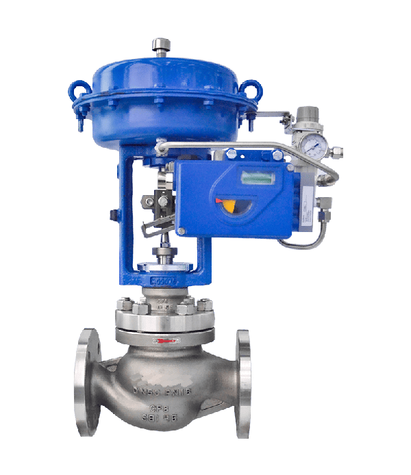 Pneumatic Single-Seat Globe Control Valve