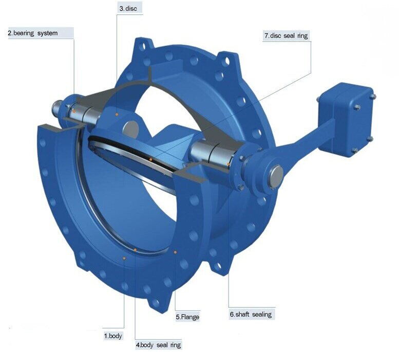 Tilting Disc Check Valve Structure Tilting Disc Check Valve Structure