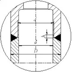 Welding Groove Diagram