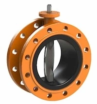 Experimental and Numerical Analysis of Flow Resistance in Concentric Butterfly Valves