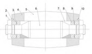 Solid drive pin assembly