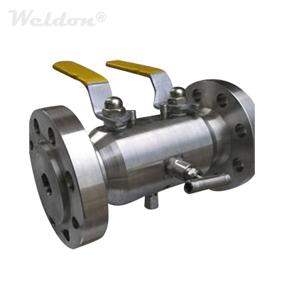 API 6D DBB Ball Valve, ASTM A182 F321, 1 Inch, 300 LB, RF, Lever
