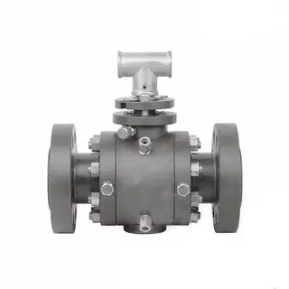 DBB Trunnion Ball Valve, API 608, 2 Piece, 3 Inch, 2500 LB