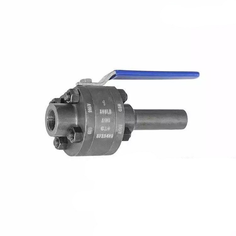 3 Pcs Ball Valve, Soft Seal, ASTM A105, 1 Inch, 800 LB, NPT