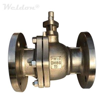 ASTM B367 GR.C2 Floating Ball Valve, DN65, PN16, API 6D, API 608
