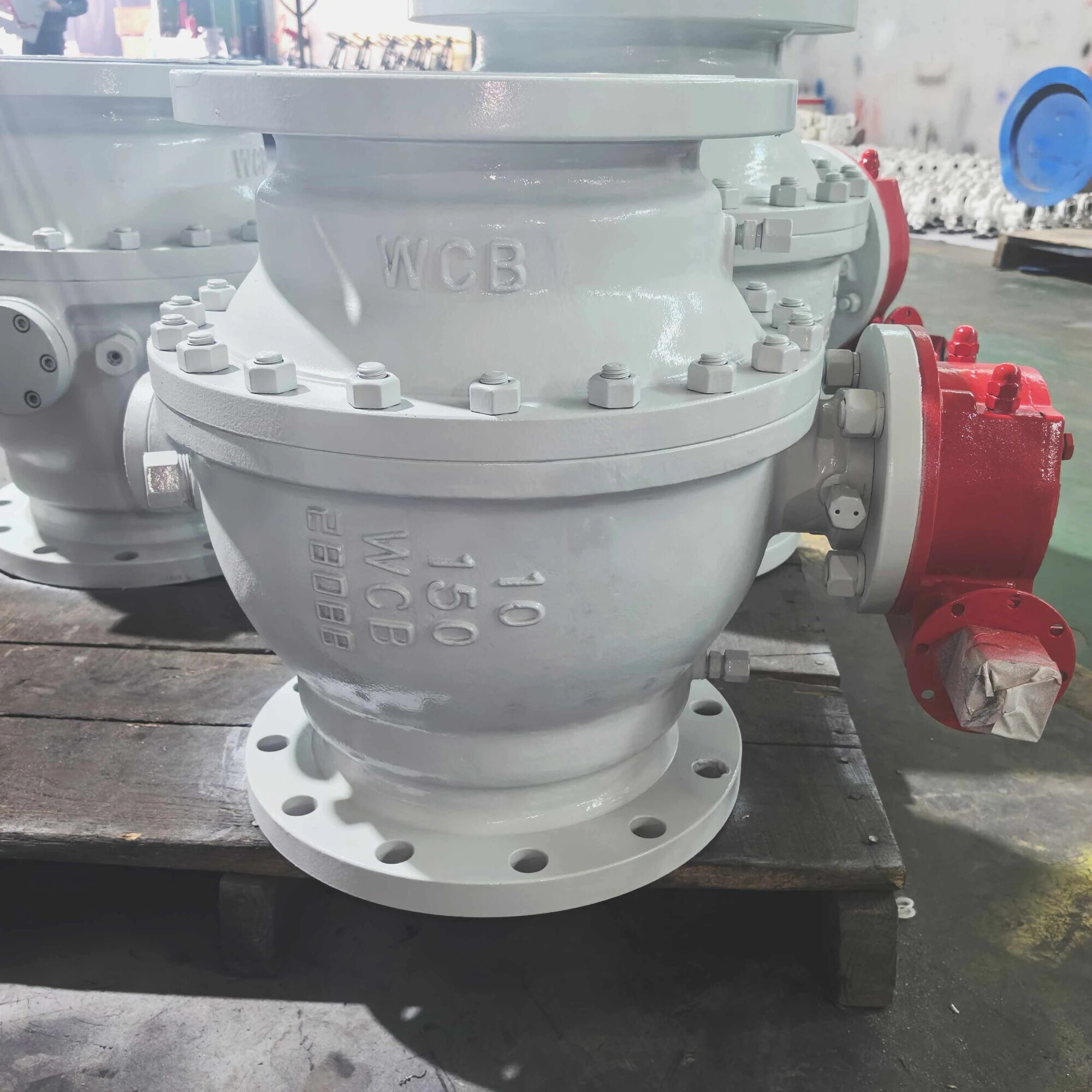 Bolted Bonnet Ball Valve, ASTM A216 WCB, 10 Inch, 150 LB, RF